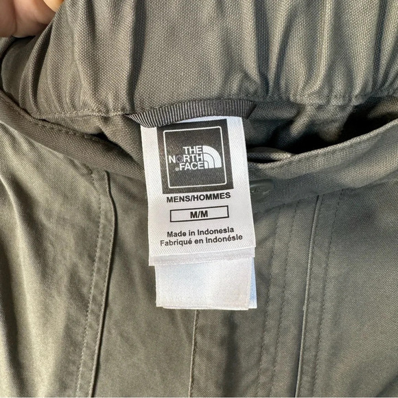 The North Face Men’s Cotton Convertible Cargo Zip-off Pants‎ Shorts Green Sz M - Picture 6 of 12